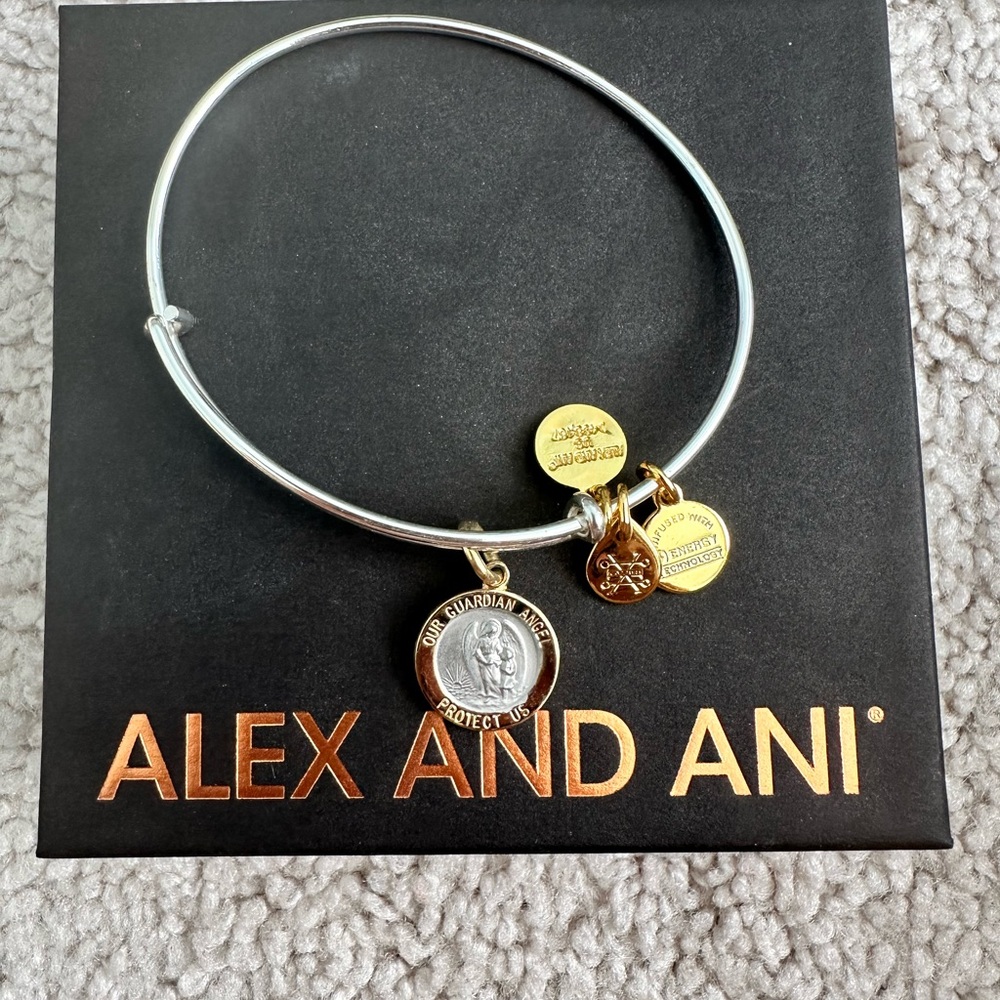 Alex and Ani Guardian Angel Bangle